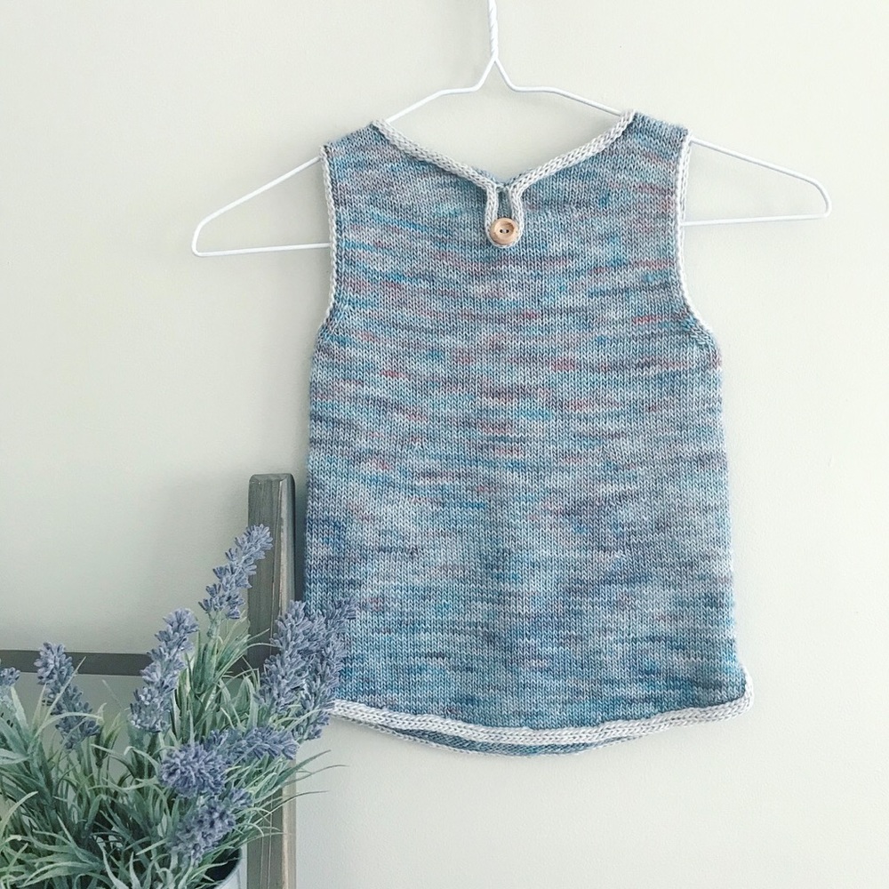 Handknit Merino Wool Tunic (1-3yrs)